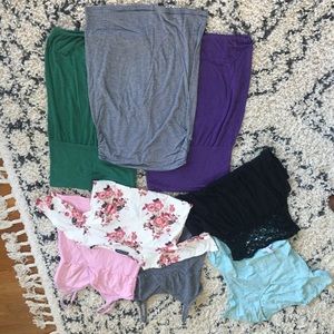 Maternity top bundle (5 total)